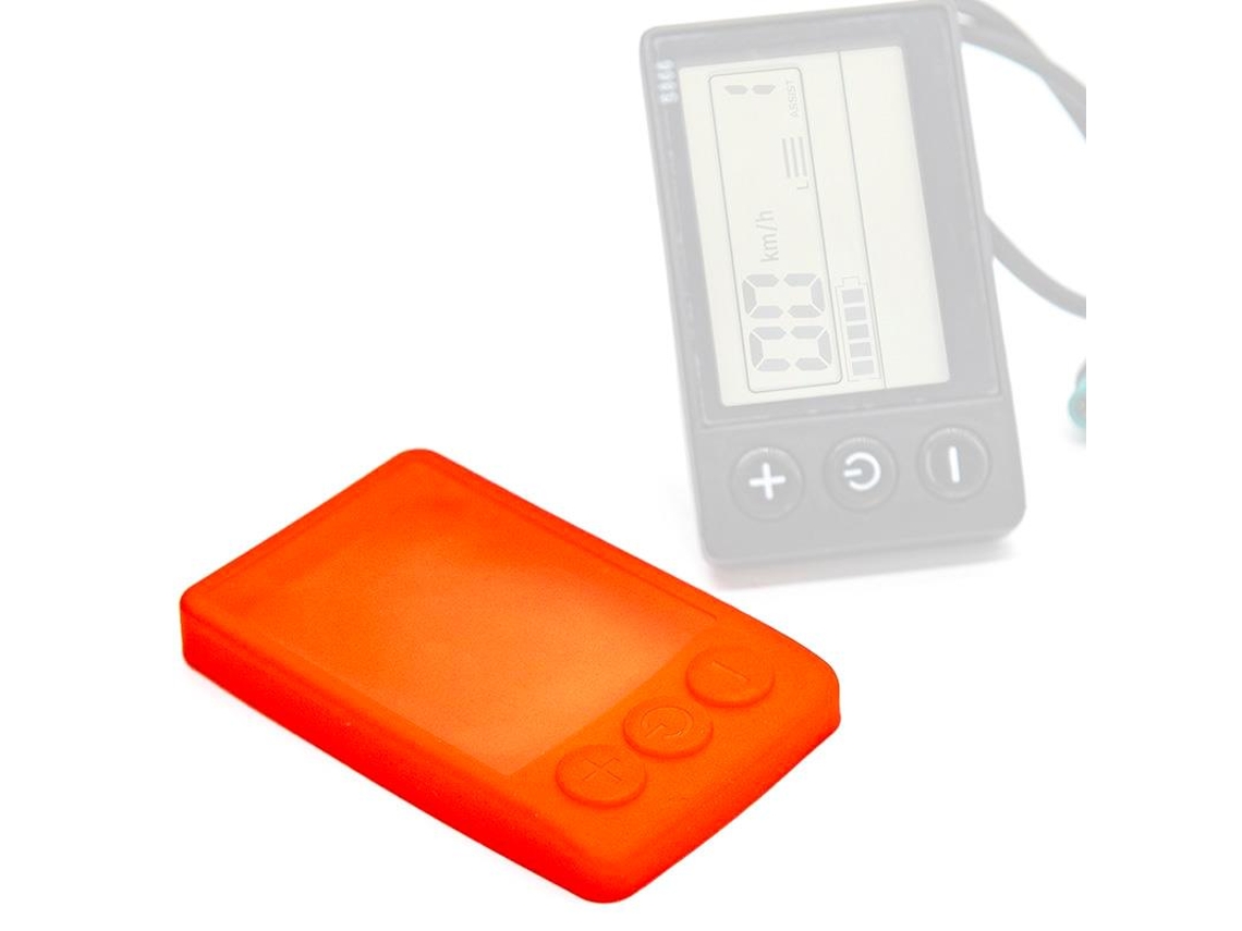Protector De Silicona Impermeable Rojo Para Display S866