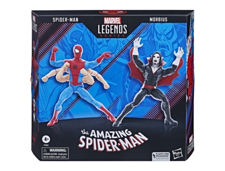 Set Figuras Spider-Man Vs Morbius The Amazing Spider-Man Marvel Legends 15 cm
