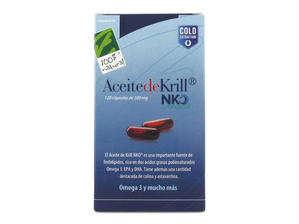 Complemento Alimentar NATURAL Aceite De Krill Nkoulas De 500 Mg