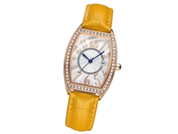 Reloj De Cuarzo Elegante Resistente Al Agua Con Diamantes De Imitación Para Mujer