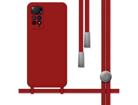 Carcasa Xiaomi Redmi Note 11 Pro TUMUNDOSMARTPHONE Silicona Líquida Rojo