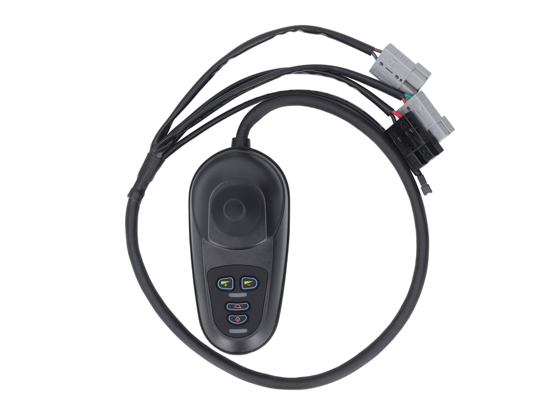 Controlador de joystick para silla de ruedas eléctrica con motor de escobillas, accesorio inteligente, 50 A, 24 V CC
