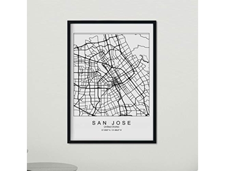 Poster NACNIC Mapa de San Jose (A3)