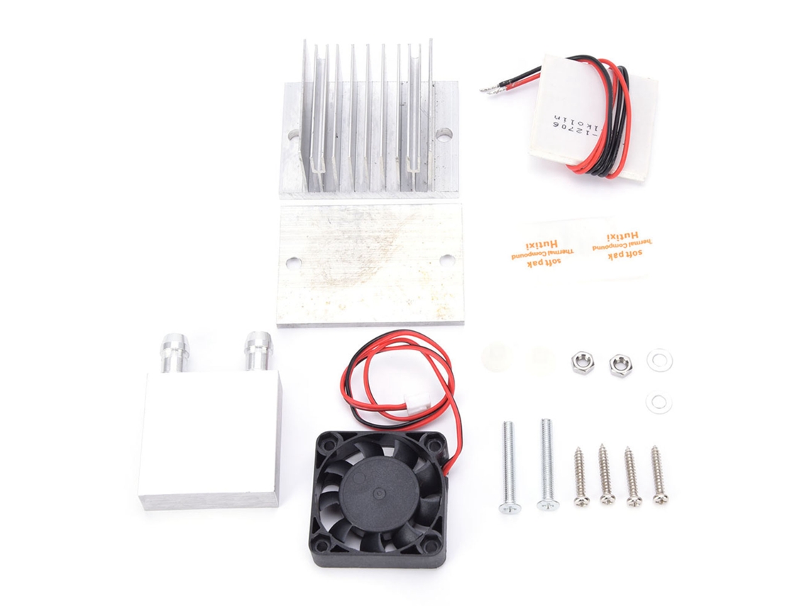 2026velora-kit De Sistema De Enfriamiento Por Agua Tec1‑12706 Módulo Enfriador Térmico Con Disipador De Calor 70w