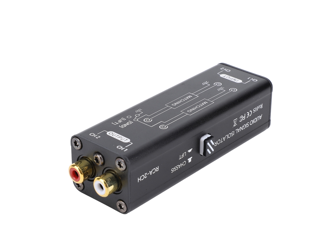 Isolador De Ruído Redutor De Interferência Para Home Theater Carro Hifi Estéreo Plug And Play