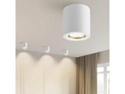 Zmh Foco De Techo Gu10 Blanco Moderno Para Cocina Y Salón