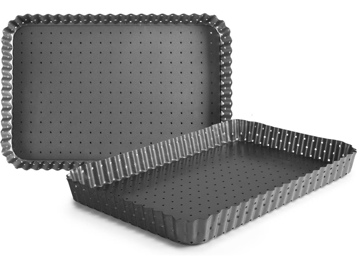 Forma de Torta IBILI Rectangular Antiadherente (31x21x3 cm - Hierro - 1 Und)