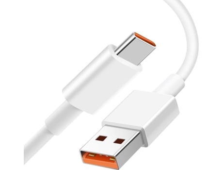 Cable Carga Plegable Turbo Fast Charge Type-C Mi para Xiaomi VENISYMLIS Blanco