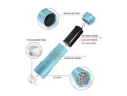Mini secador de uñas UV ligero, lámpara de presión de uñas LED con cabezal de silicona, pequeña luz de uñas portátil GOKOCO