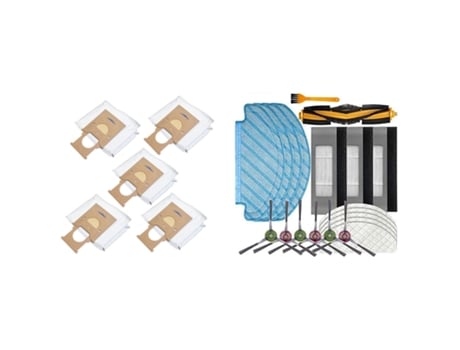 Accesorio Aspiradores ECOVACS 5 piezas Ecovacs T8T8Aivi y 1 juego de cepillos de filtro Deebot T8