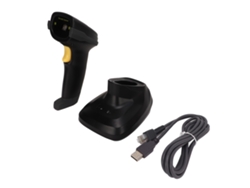 Escáner De Código De Barras Inalámbrico Portátil De 2,4 Ghz Con Base De Carga Para Tiendas, Supermercados Y Almacenes.