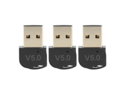 Adaptador Inalámbrico Bluetooth Usb De 3 Piezas, Bajo Consumo, Modo Dual, Portátil.