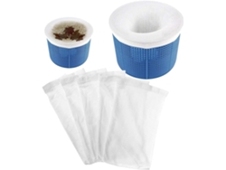 VYLARA Meias Reutilizáveis Para Skimmer, Proteção De Filtro Para Piscinas Coletor De Folhas E Detritos, Design Universal Que Garante Compatibilidade Com A