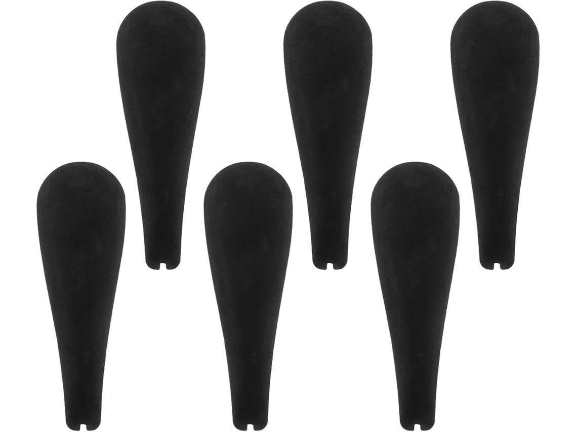 Juego 6 Hombreras Anchas Antideslizantes Terciopelo Negro Perchas Evitan Deformación Accesorios Universales
