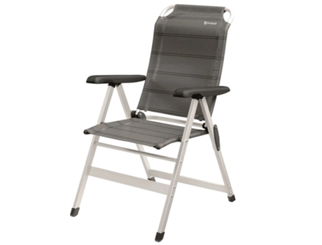Outwell Silla plegable Ontario gris 61x70x105 cm 410078