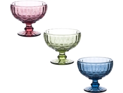 Juego 3 Vasos Para Postres, Cuencos Decorativos