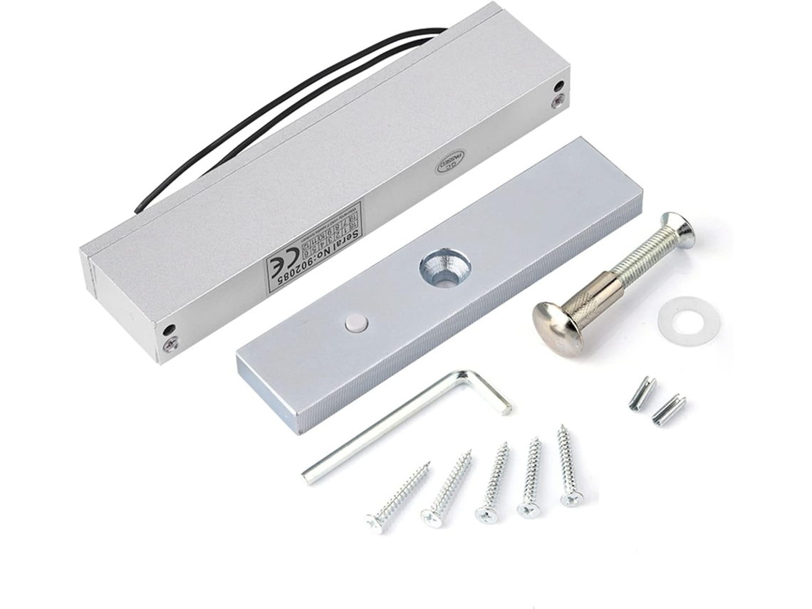 Cerradura Eléctrica, Capacidad De Carga De 180 Kg, Cerradura Magnética Para Puertas.