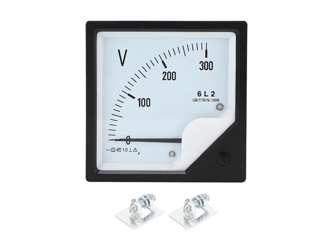 2026velora-voltímetro Analógico De Panel 0-300v Nivel 2.5 Precisión Indicador Para Equipos De Generador De Energía