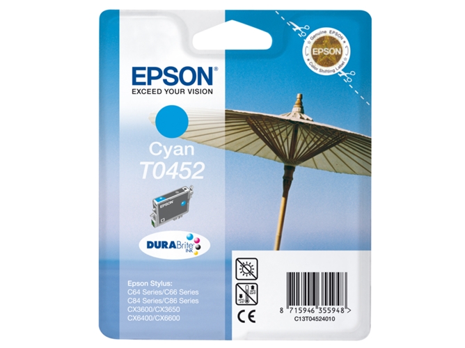 Cartucho de tinta EPSON T0452 Azul