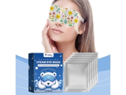 Mascarilla ocular de vapor con extractos vegetales, ideal para ojos secos, ojeras e hinchazón. Calentada con vapor, perfecta como regalo para mujeres.