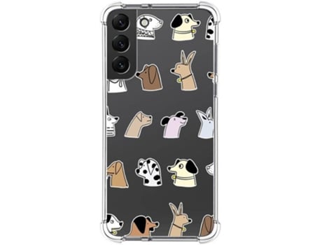 Carcasa Samsung Galaxy S22 Plus 5G TUMUNDOSMARTPHONE Dibujos Antigolpes Perros Multicolor