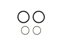 4 Piezas De Anillos De Sellado Para Válvulas Solenoides Automotrices (11367560462, 11367506178, 11367546379)