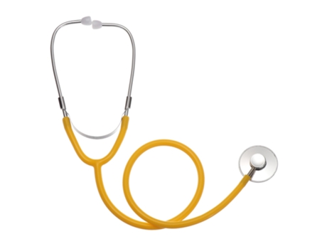Juguete Del Doctor de La Simulación Del Estetoscopio de Los Nuevos Niños Amarillo