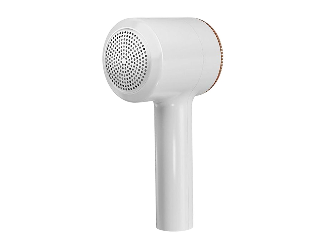 Quitapelusas eléctrico ajustable para ropa, ideal para eliminar pelos y pelusas. Blanco. Rosewell.