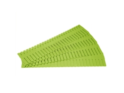4 Piezas/lote Separador De Cajón Ajustable Organizador De Cajón Diy Resistente Verde