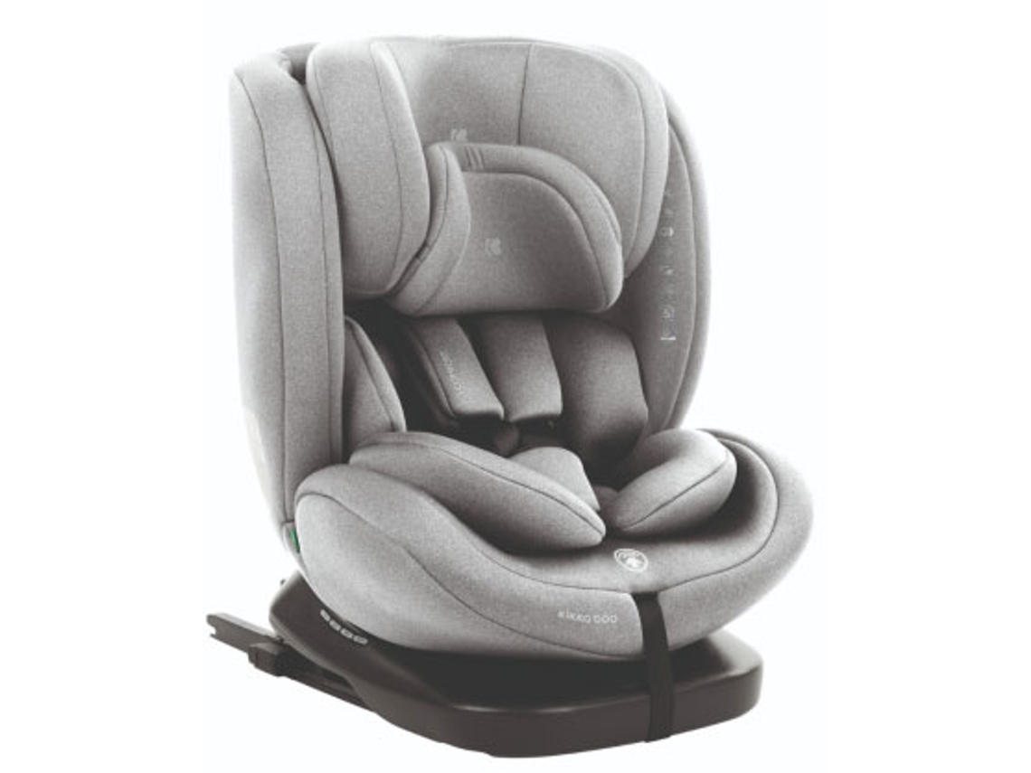 Silla de coche KIKKABOO 40-150 cm i-Comfort i-SIZE Gris Claro
