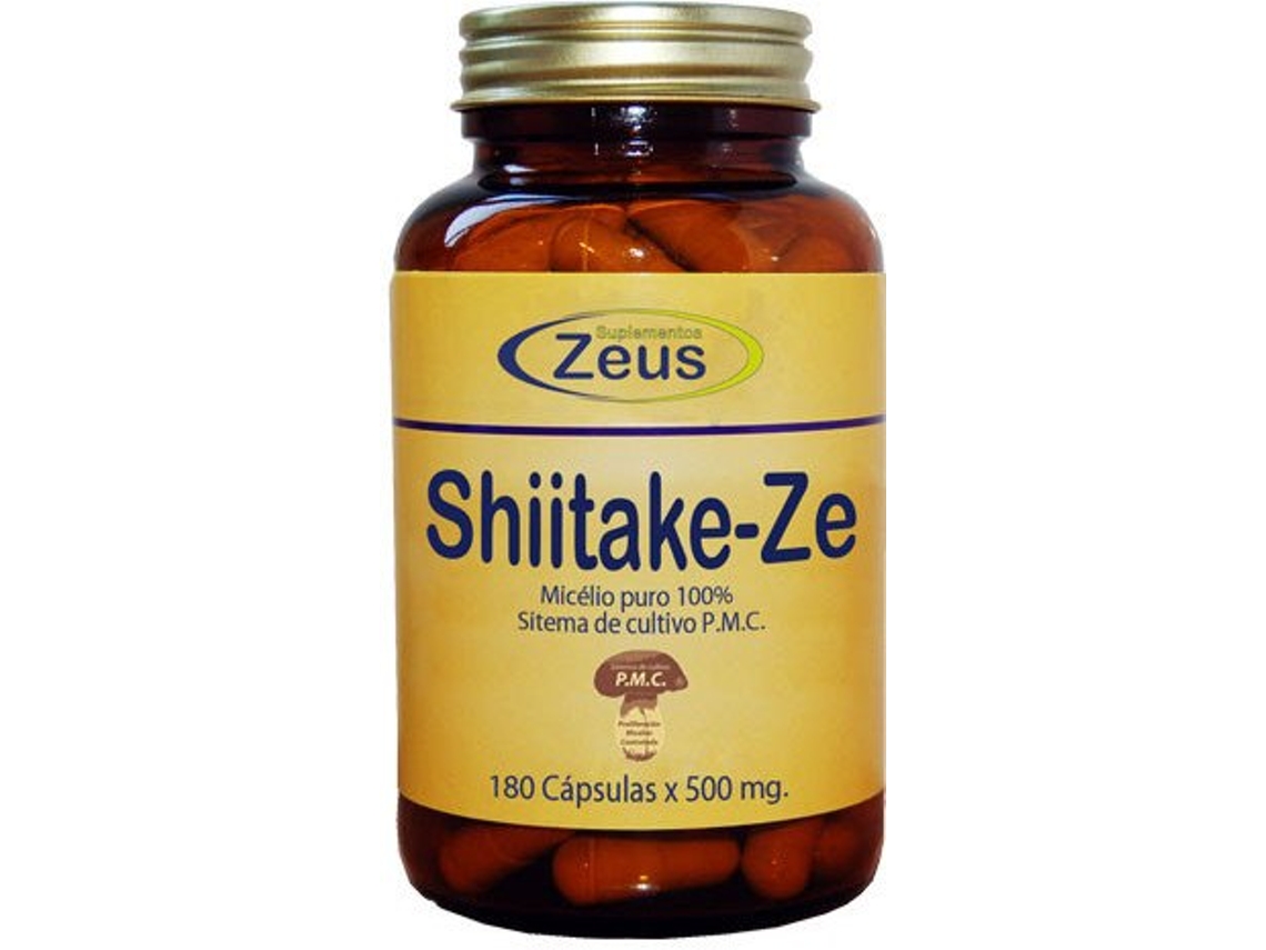 Complemento Alimentar ZEUS Shiitake Ze (180 Cápsulas)