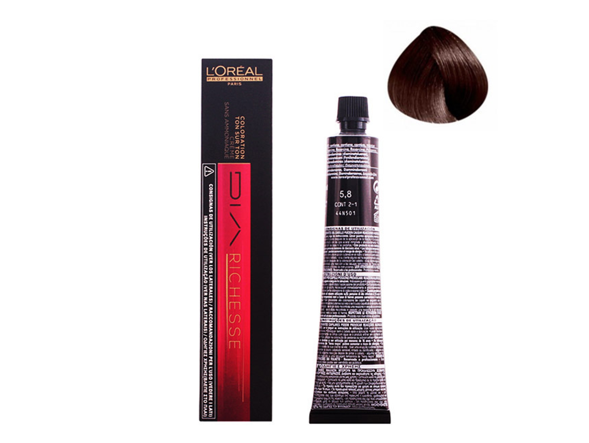 Tinte de Cabello L’ORÉAL PROFESSIONNEL PARIS Dia Richesse Semi-Permanente Color 5,8 ( 50ml)