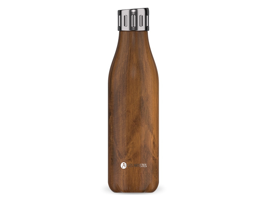 Botella LES ARTISTES PARIS (Acero - Marrón - 7,05 x 7,05 x 25,40 cm)