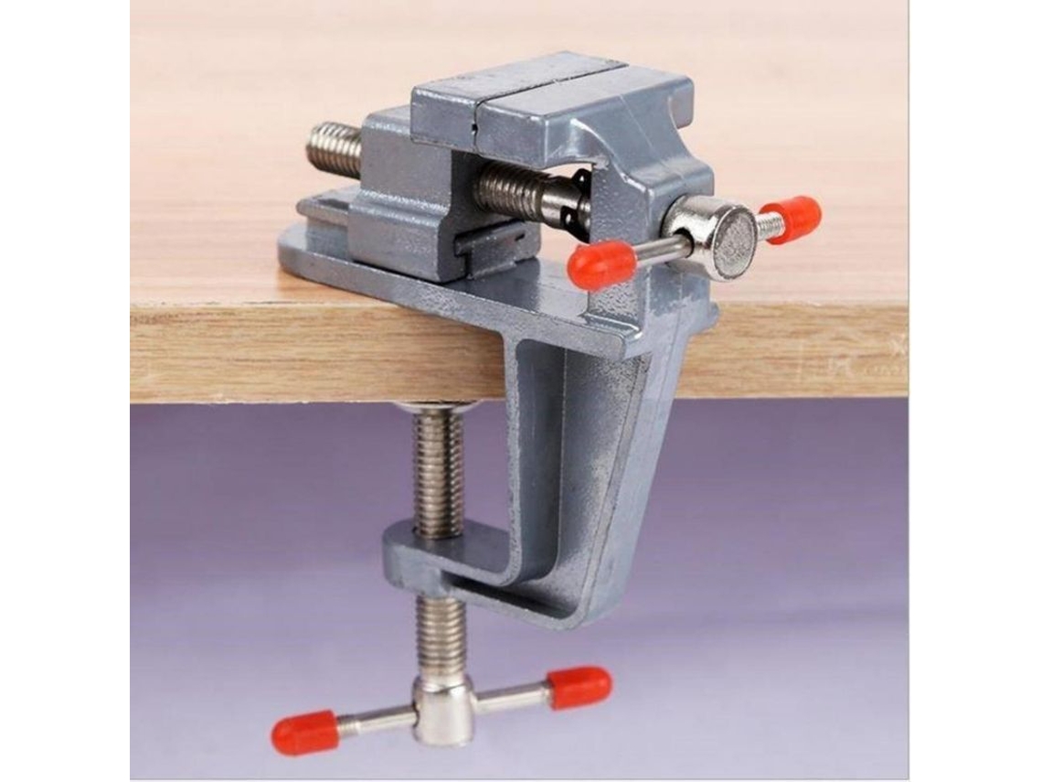 2026-tornillo De Banco De Aleación De Aluminio Duradero Multiusos Para Taller Hogar Diy Mesa Plana