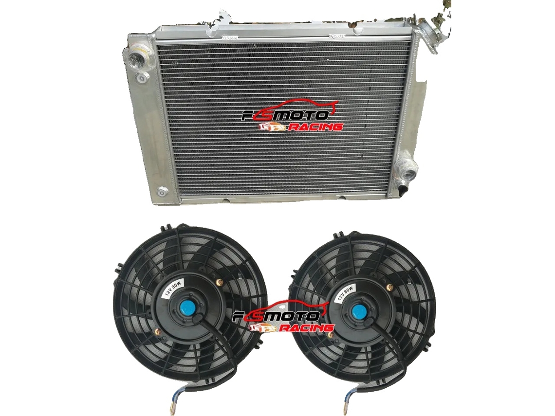 Radiador de aluminio para Pontiac Fiero, mayor capacidad de enfriamiento, construcción resistente, OEM probado contra fugas de hidrógeno.