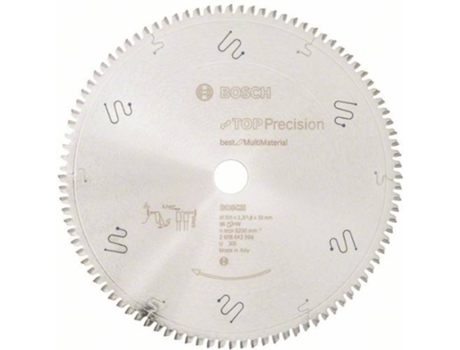 Disco de Sierra Circular BOSCH Top Precisión Best para Multi Material 305x30x2.3 mm - 96