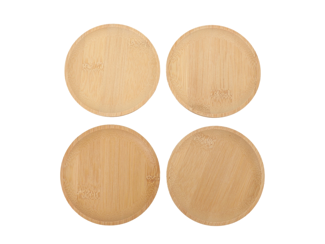 4 Piezas De Servilletas Con Diseño De Charcutería Y Bambú Para Copas De Vino, Ideales Para Fiestas, Bares, Restaurantes Y Reuniones Familiares.