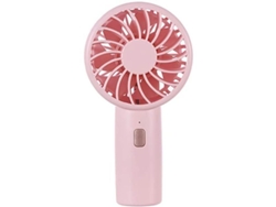 Ventilador Eléctrico Usb Portátil, Mini Ventilador Adorable Para Dormitorio De Estudiantes, Rosa, 1 Unidad