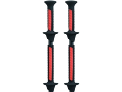 Bastón de Esquí TSL OUTDOOR Move Carbon 3 (Tam.: 70-140 cm - Negro y Rojo)