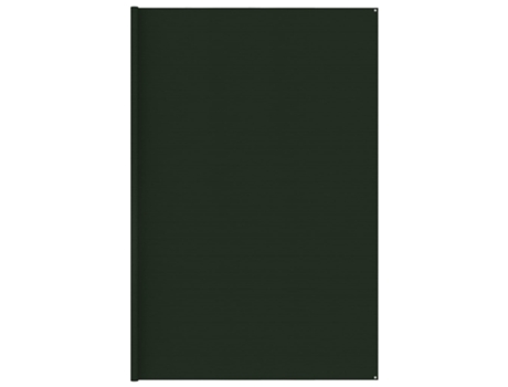 vidaXL Alfombra para tienda de campaña verde oscuro 400x600 cm