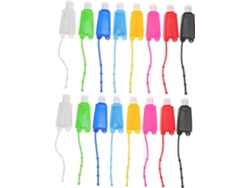 Pacote Com 20 Frascos Flexíveis Transparentes De 30ml, À Prova De Vazamentos, Ideais Para Viagem, Para Loção E Gel De Banho.