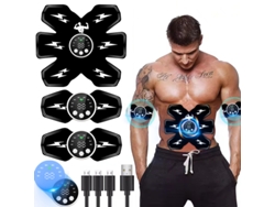 Estimulador muscular abdominal EMS Trainer para tonificar los músculos en casa Digitallab
