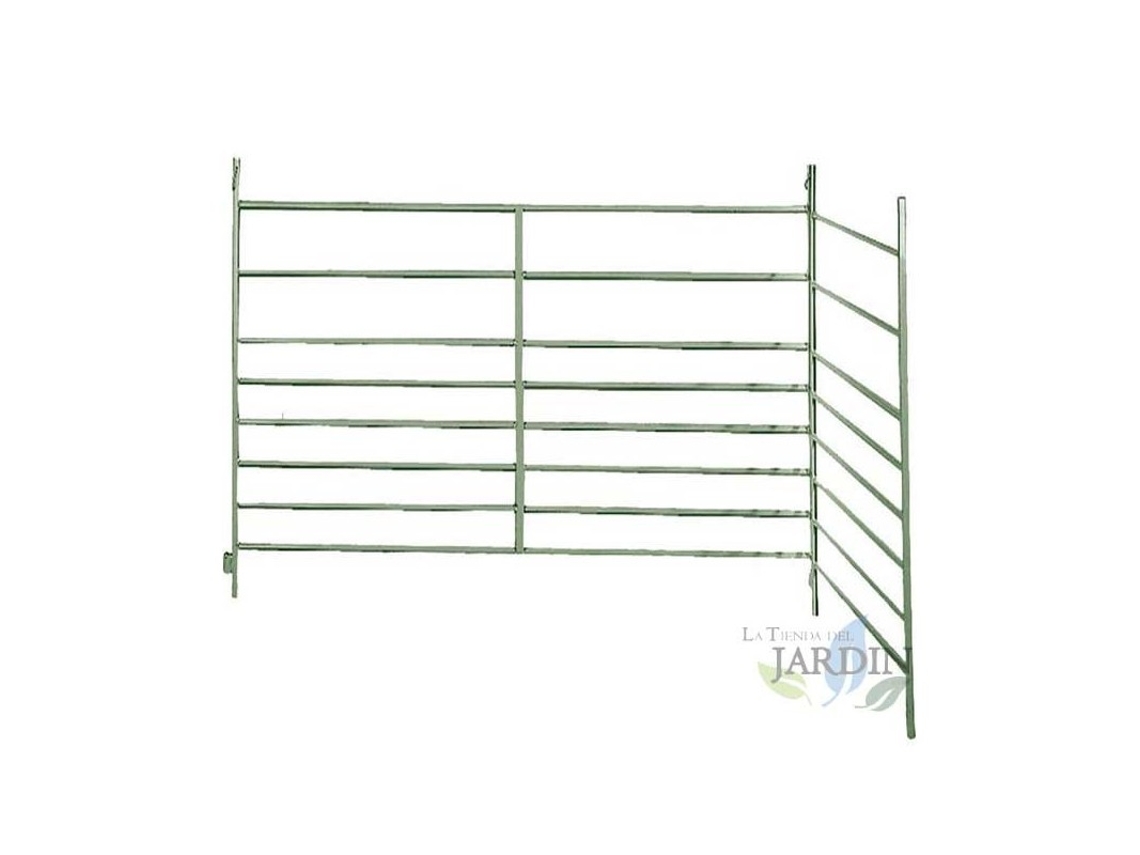 Valla Cercado Aluminio Pintada 2 X 1 Metro SUINGA