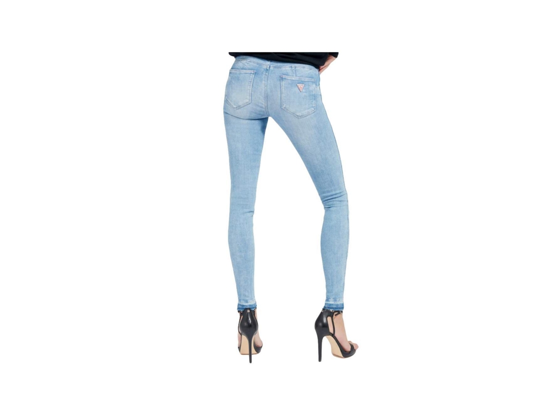 Pantalones de Vaquero GUESS Jean para Mujer 24 Azul Worten.es