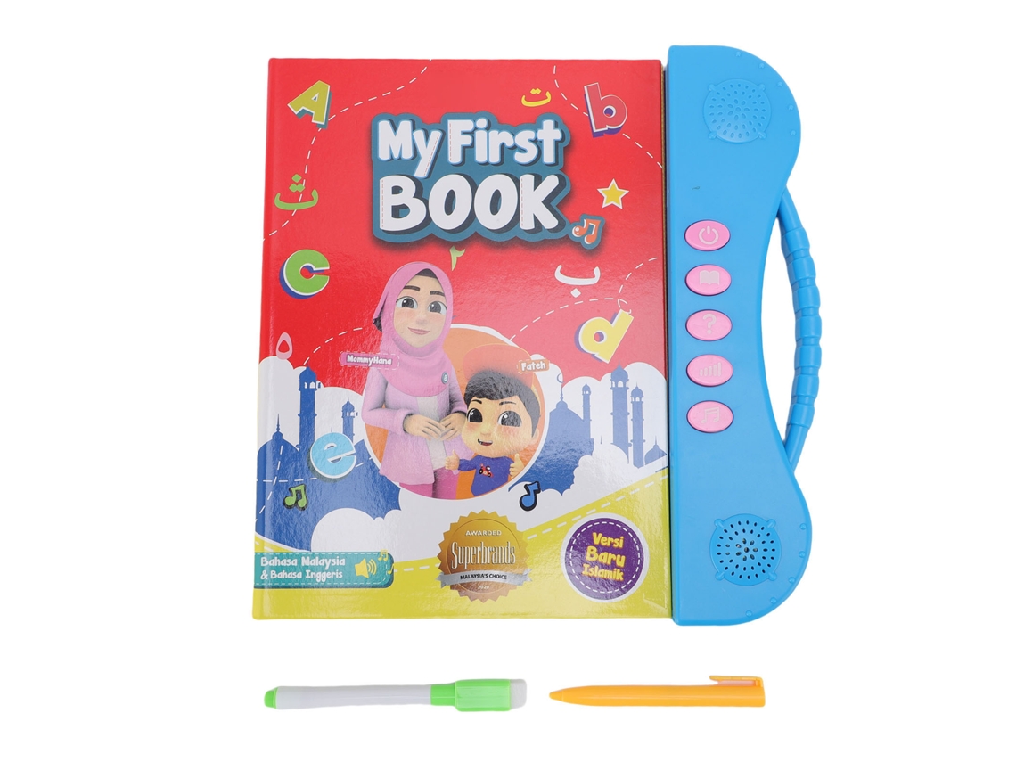 Ats-libro Electrónico Interactivo Para Niños Con Audio Y Sonidos, Aprendizaje Temprano Educatsivo Para Hogar Y Escuela