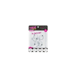 Pulgados Puffcuff Teeny Clear .75 (5 piezas)