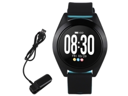 Pulsera Inteligente Monitor De Frecuencia Cardíaca Y Presión Arterial Deportiva Impermeable Bluetooth Azul