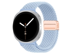Correa clásica de nailon trenzado para Samsung Galaxy Watch 8/8 con hebilla magnética clásica CSYY