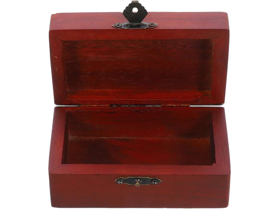 Joyero Cumpleaños Madera Vietnamita Ideal Guardar Pendientes Pulseras Delicado Estilo Retro Perfecto Decorar