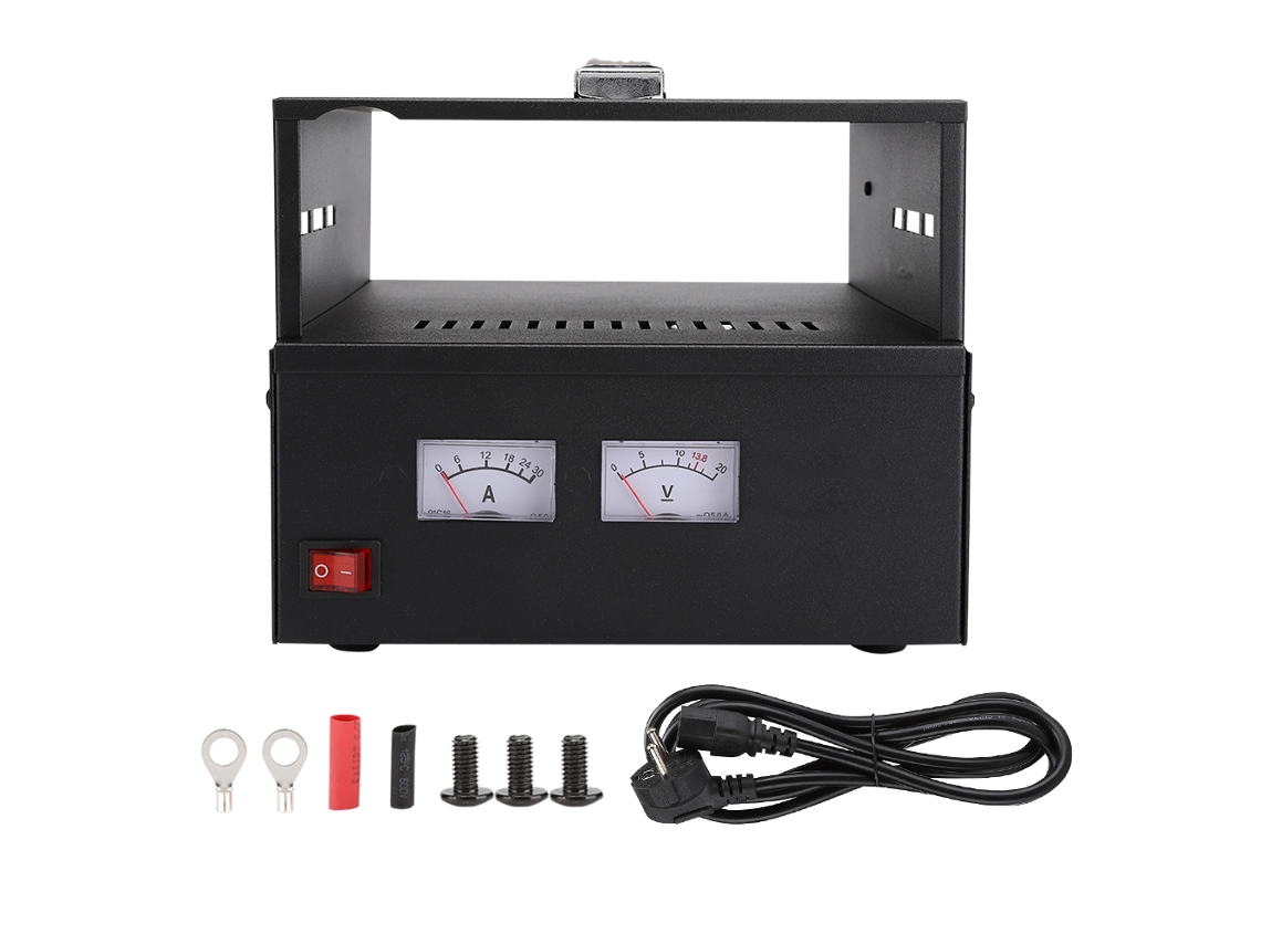Fuente de alimentación portátil para radio de coche de 13,8 V